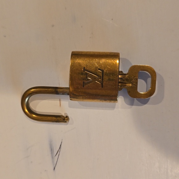 Louis Vuitton Brass Padlock with Key #301 - Picture 6 of 7